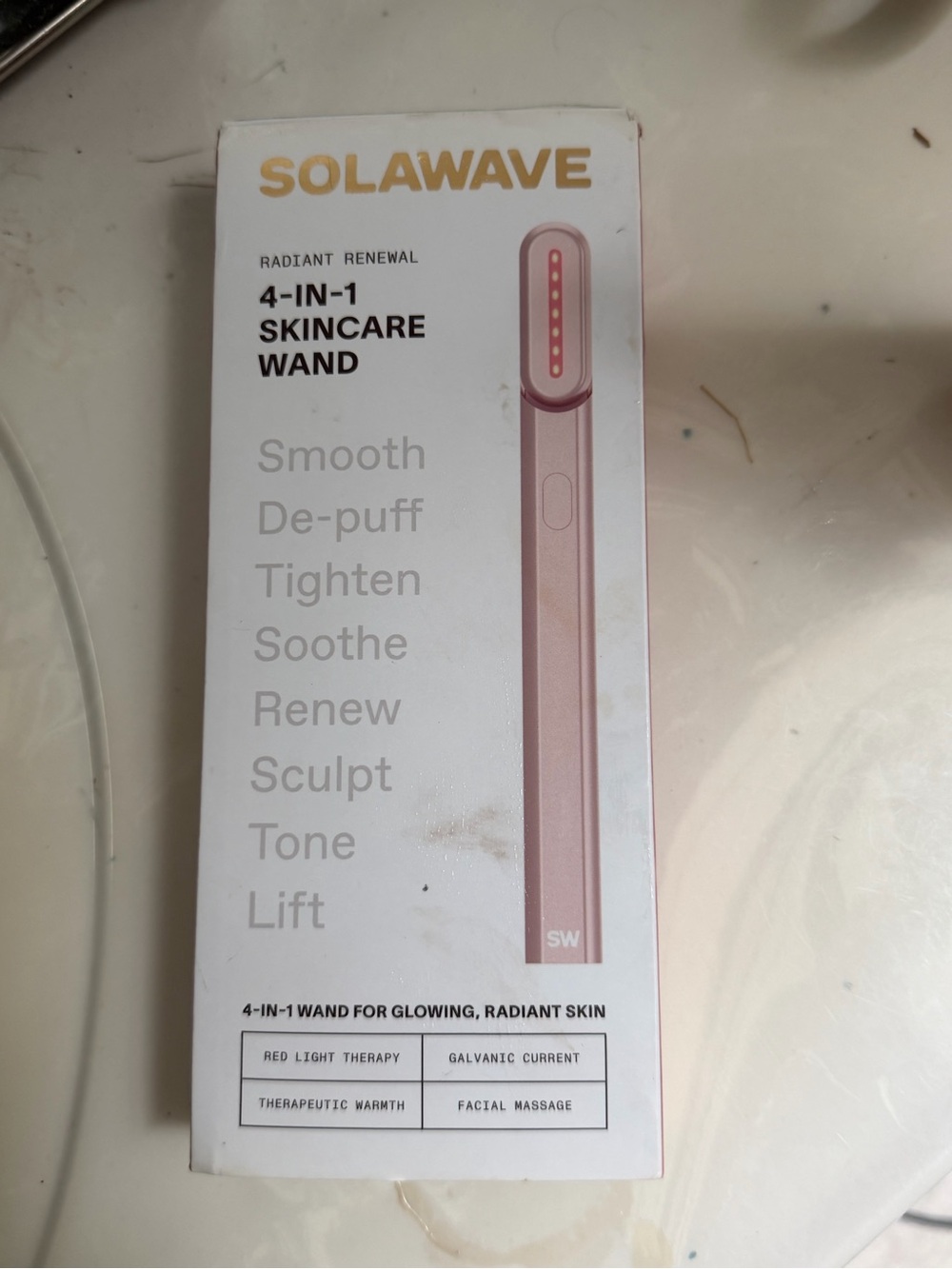 Solawave 4-in-1 Skincare Wand — Rose Pink